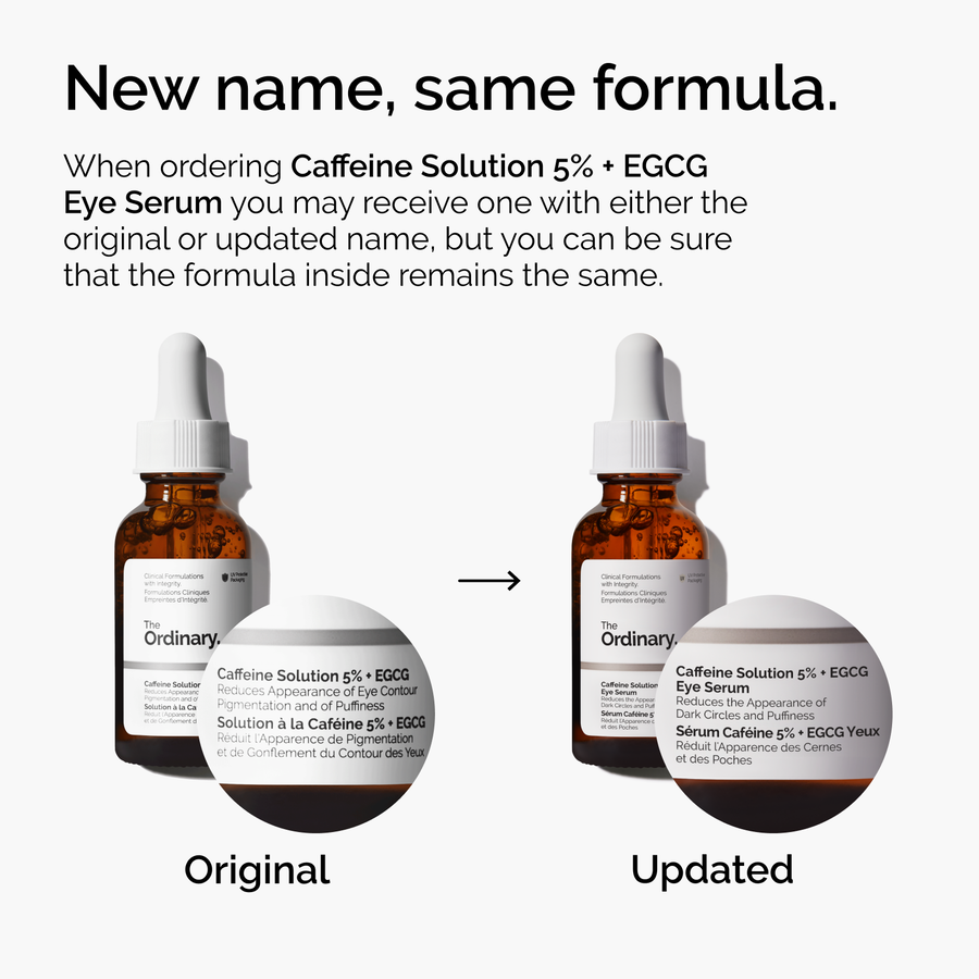 Caffeine Solution 5% + EGCG Eye Serum - US 5164