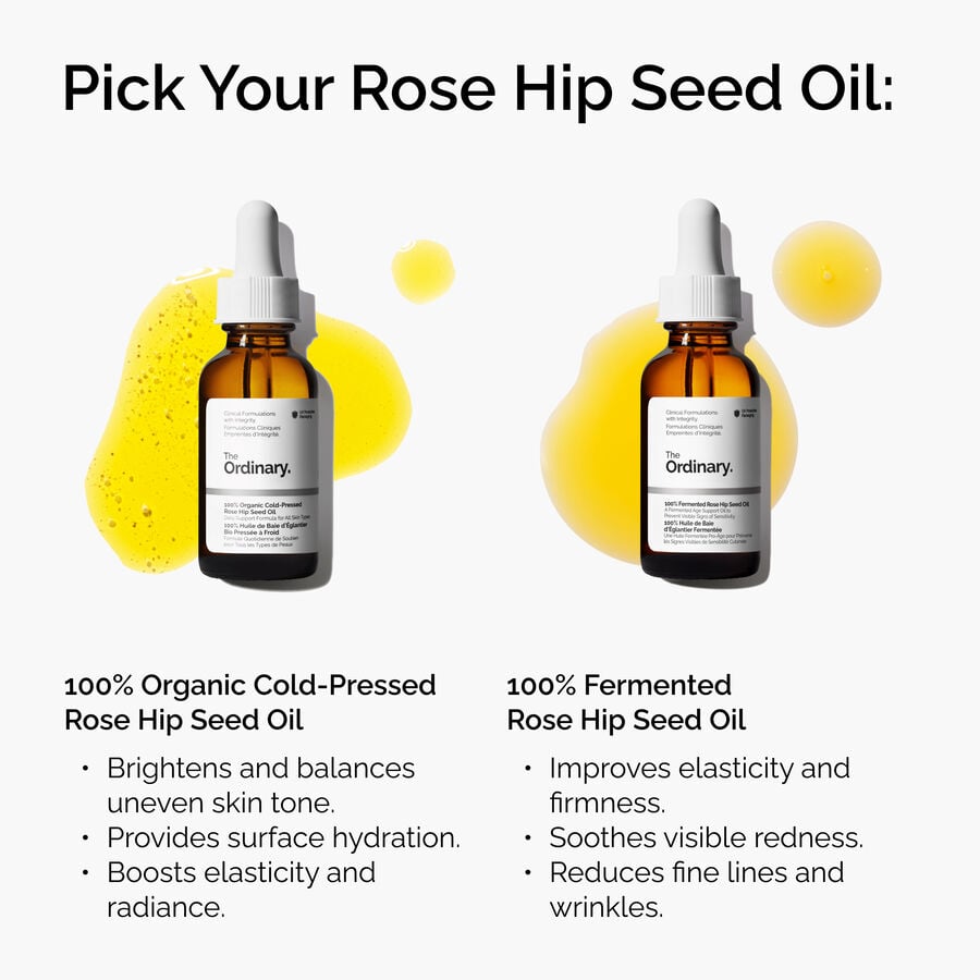 100% Organic Cold-Pressed Rose Hip Seed Oil - US 3897