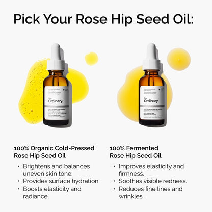 100% Organic Cold-Pressed Rose Hip Seed Oil - US 3897