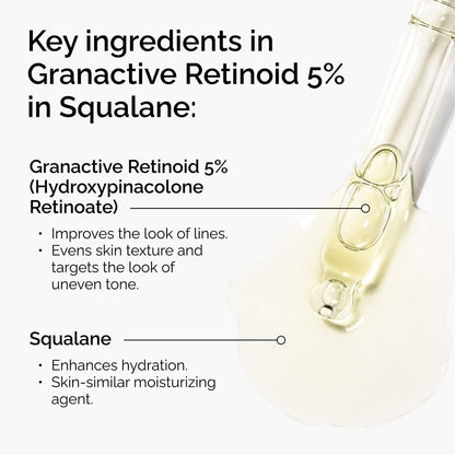 Granactive Retinoid 5% in Squalane - US 4167