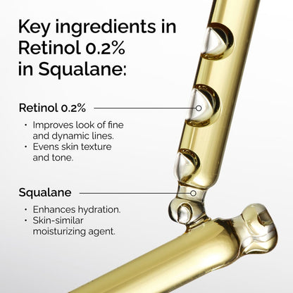 Retinol 0.2% in Squalane - US 2180