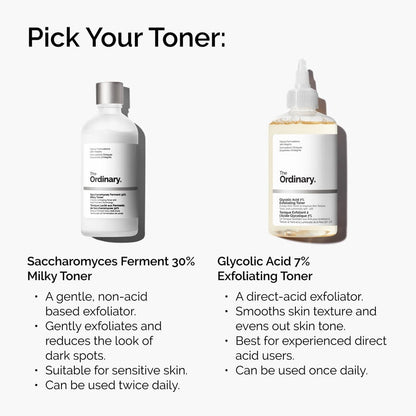 Saccharomyces Ferment 30% Milky Toner - US 3348
