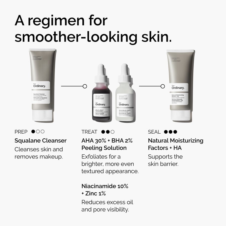 AHA 30% + BHA 2% Peeling Solution - US 3458