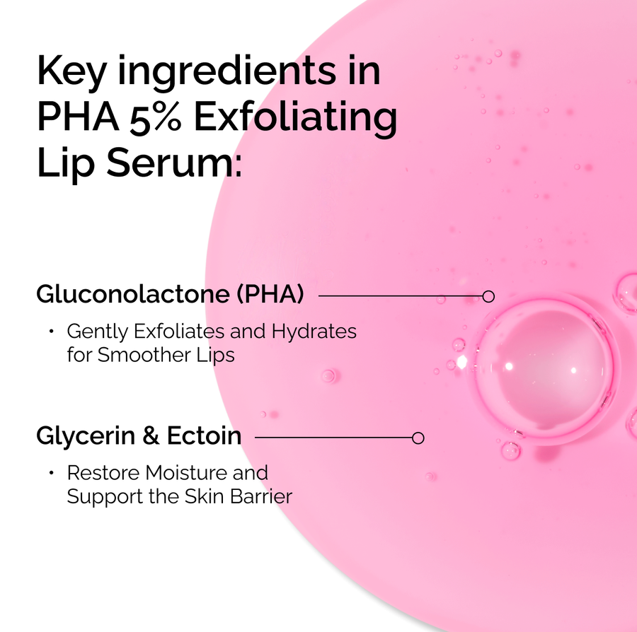 PHA 5% Exfoliating Lip Serum - US 9871