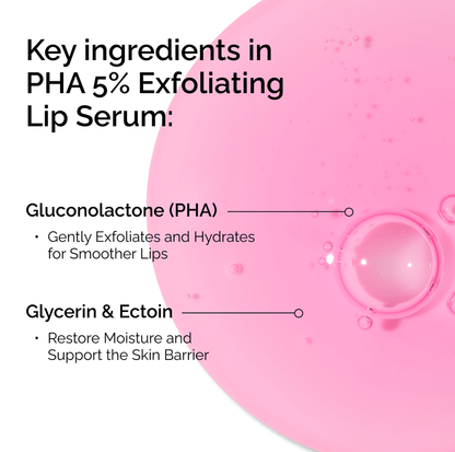 PHA 5% Exfoliating Lip Serum - US 9871